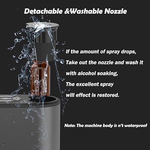 Miniatura 9 de Máquina inteligente de aire con aroma Bluetooth para el hogar, tecnología de aire frío, difusor de aceite esencial sin agua, 10.1 onzas líquidas,