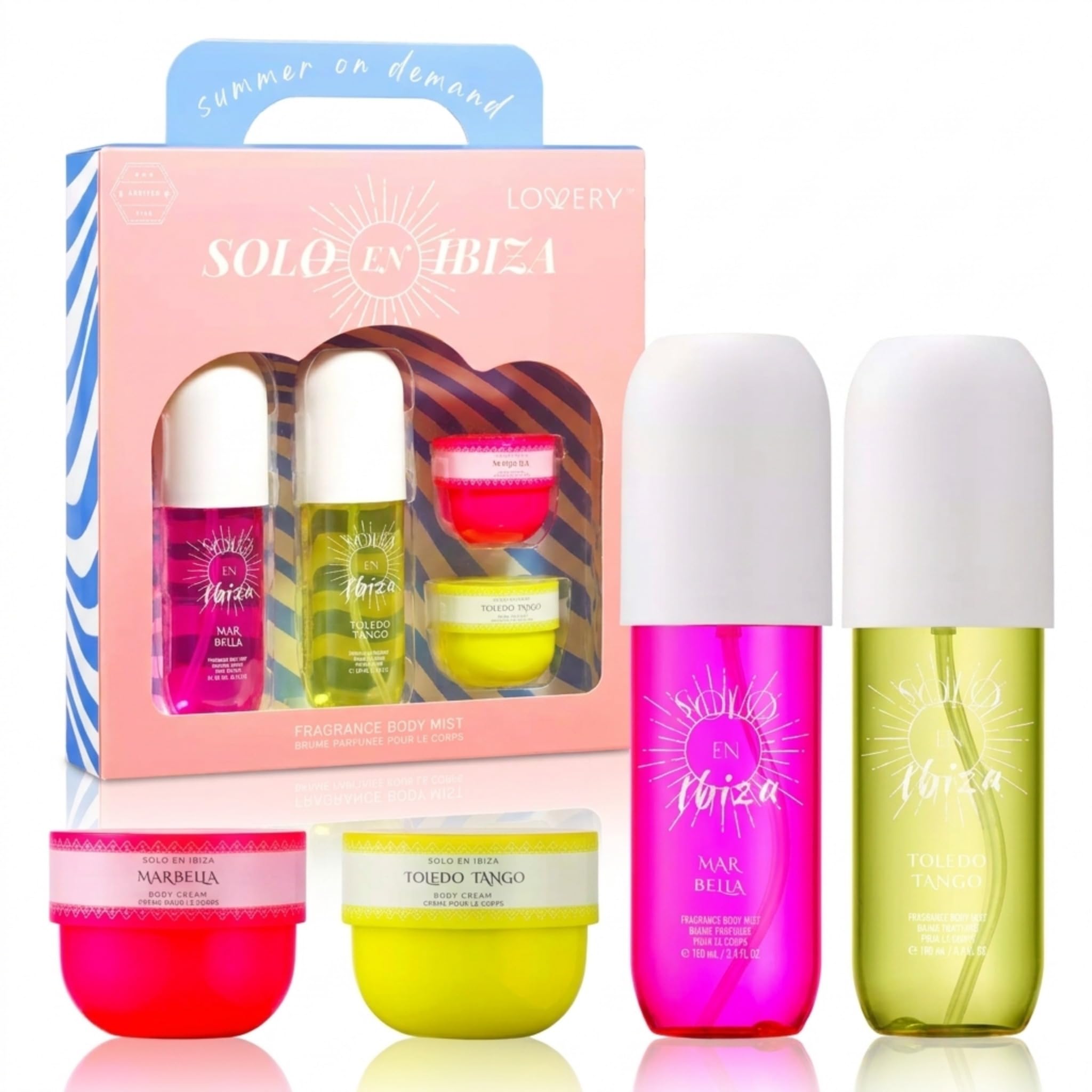 Amazon.com : Solo En Ibeza Fragrance Set Mini | Bum Bum Cream
