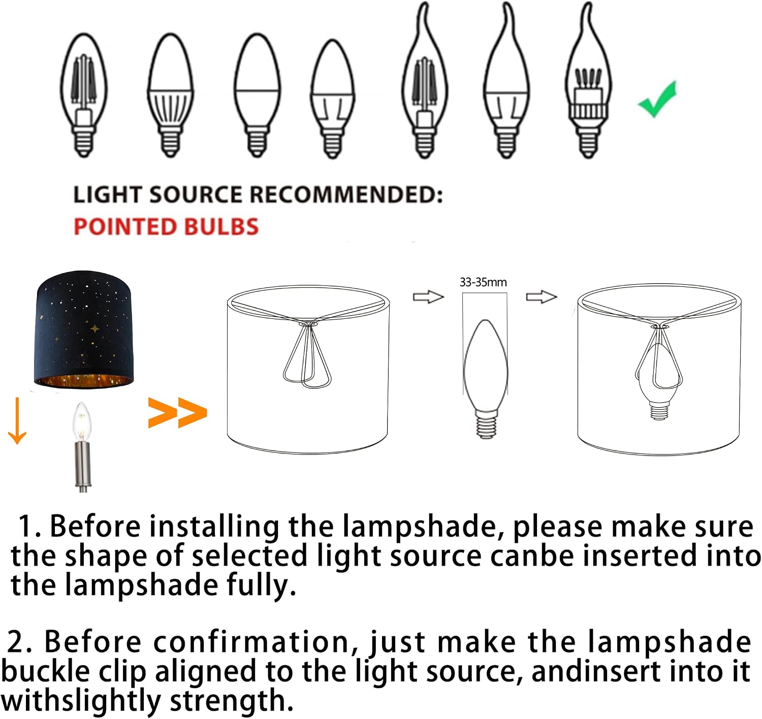 Small Lamp Shades Lamp Cover Set of 6， Drum Shades for Wall Lamp，Chandelier Shades，Small Table Lamp ，Candle Lamp Shades，5.5"x 5.5"x5"，Clip on Lamp Shade