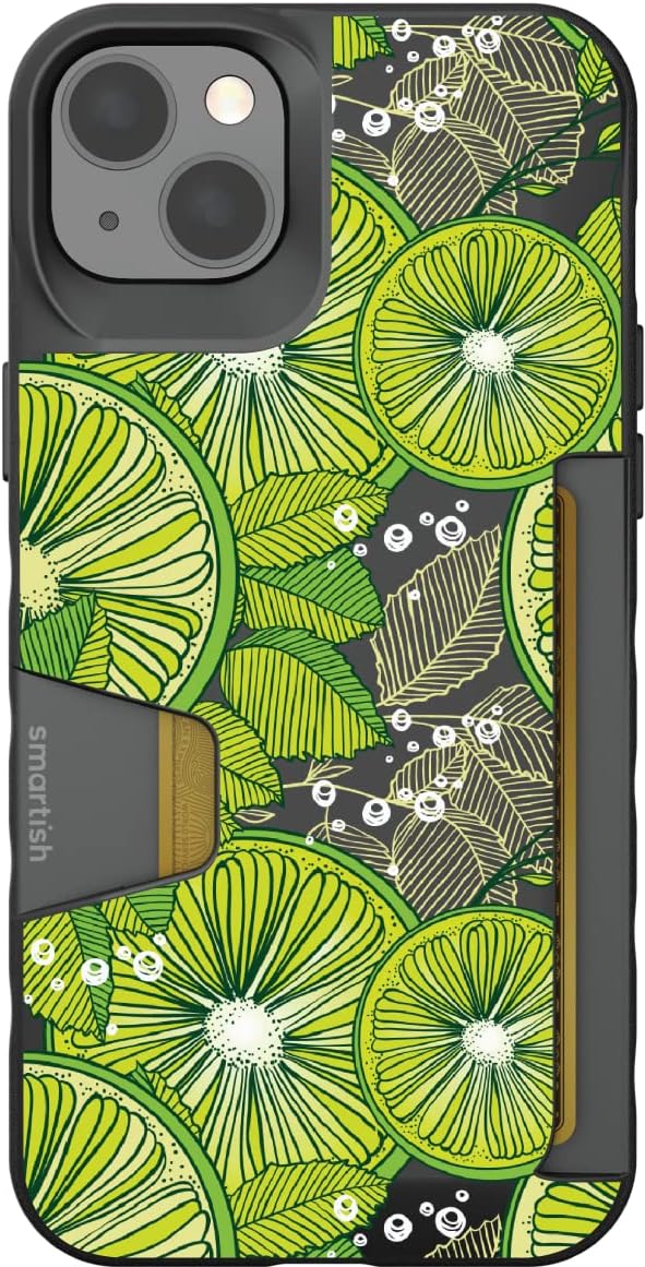 Smartish - Lime Time - iPhone 14 Plus Wallet Case - Wallet Slayer Vol 1 [Slim + Protective] Credit Card Holder - Fits iPhone 14 Plus