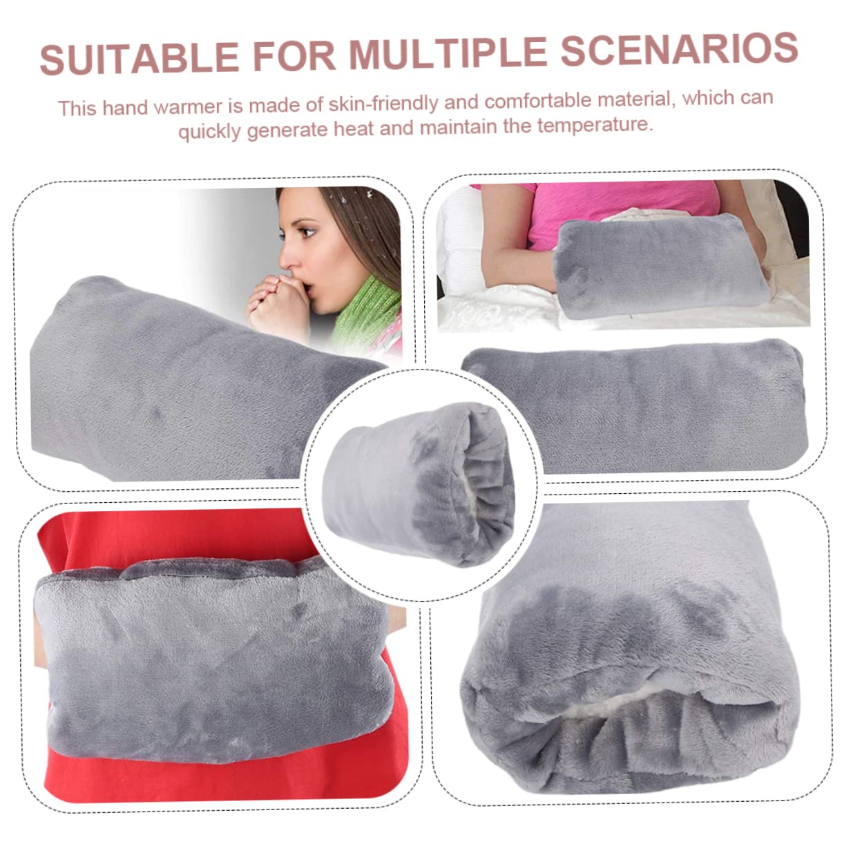 YARNOW Scaldamani Elettrico Scaldamani Per Riscaldare Le Scaldamani Elettrico Scaldamani Portatile Piccolo Scaldamani Borsa Scaldamani USB Scaldamani Borsa Scaldamani Flanella