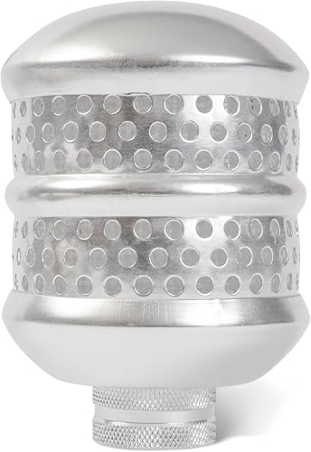 Gilmour Metal Bubbler Sprinkler, Garden Spot Sprinkler for Small Areas, Aluminum Diffuser Flood Nozzle for Delicate Watering