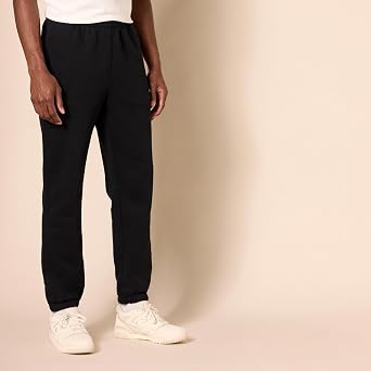 Amazon Essentials Men's Fleece Sweatpants, Closed Bottom