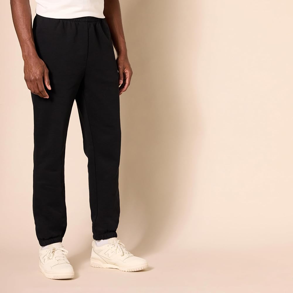 Amazon.com: Amazon Essentials Sweatpants for Men, Black