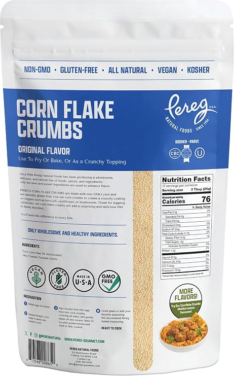 Pereg Gluten Free Cornflake Crumbs, 12 oz