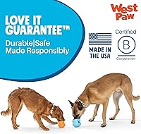 Vista 7 de Dispensador interactivo de golosinas para perros West Paw, con diseño Toppl de Zogoflex®, L