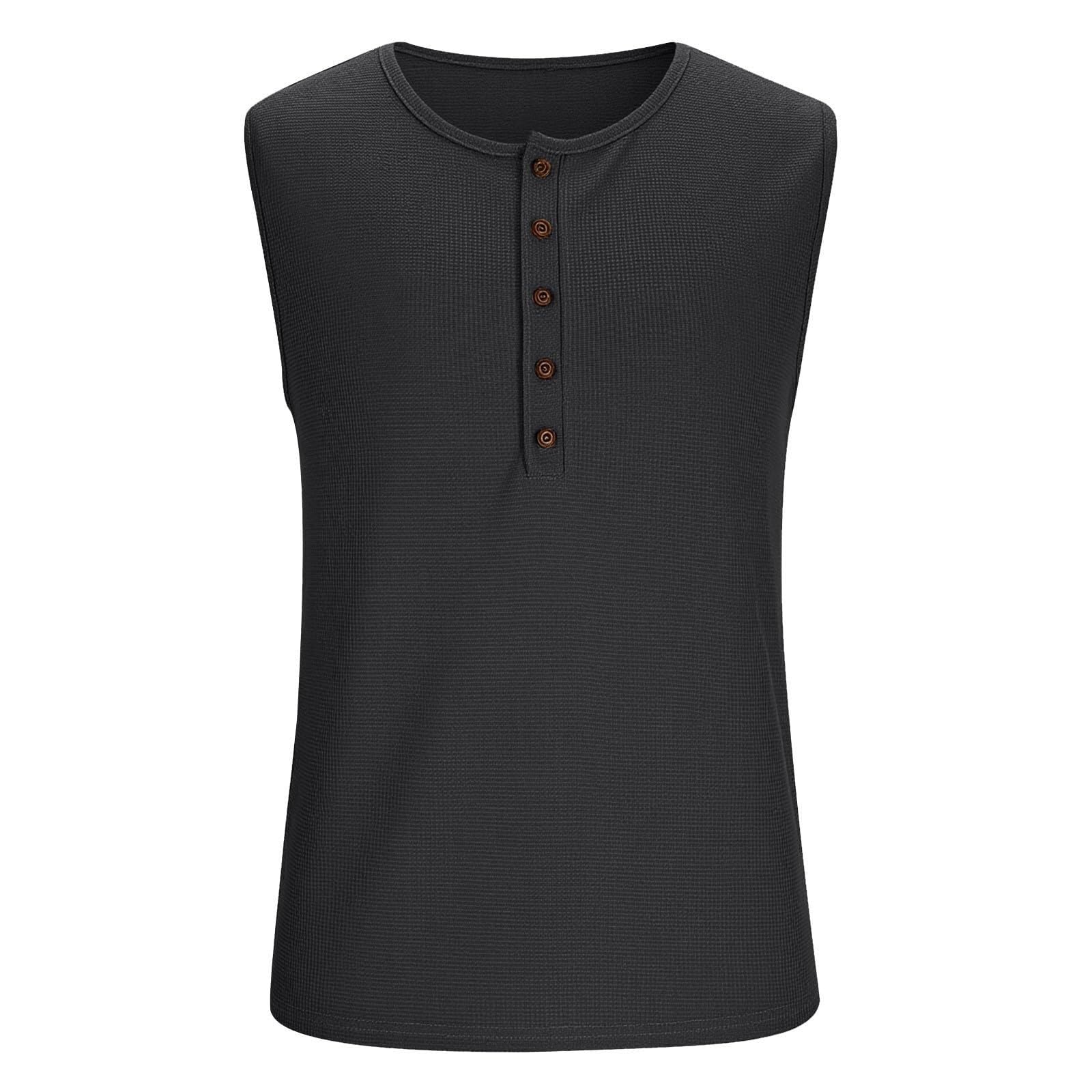 Canotta da uomo per allenamento, traspirante, leggera, per fitness e sport | Materiale traspirante, vestibilità comoda, versatile, design classico, per attività all'aperto