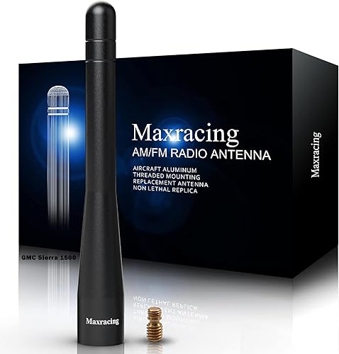 Maxracing - Antena corta de aluminio