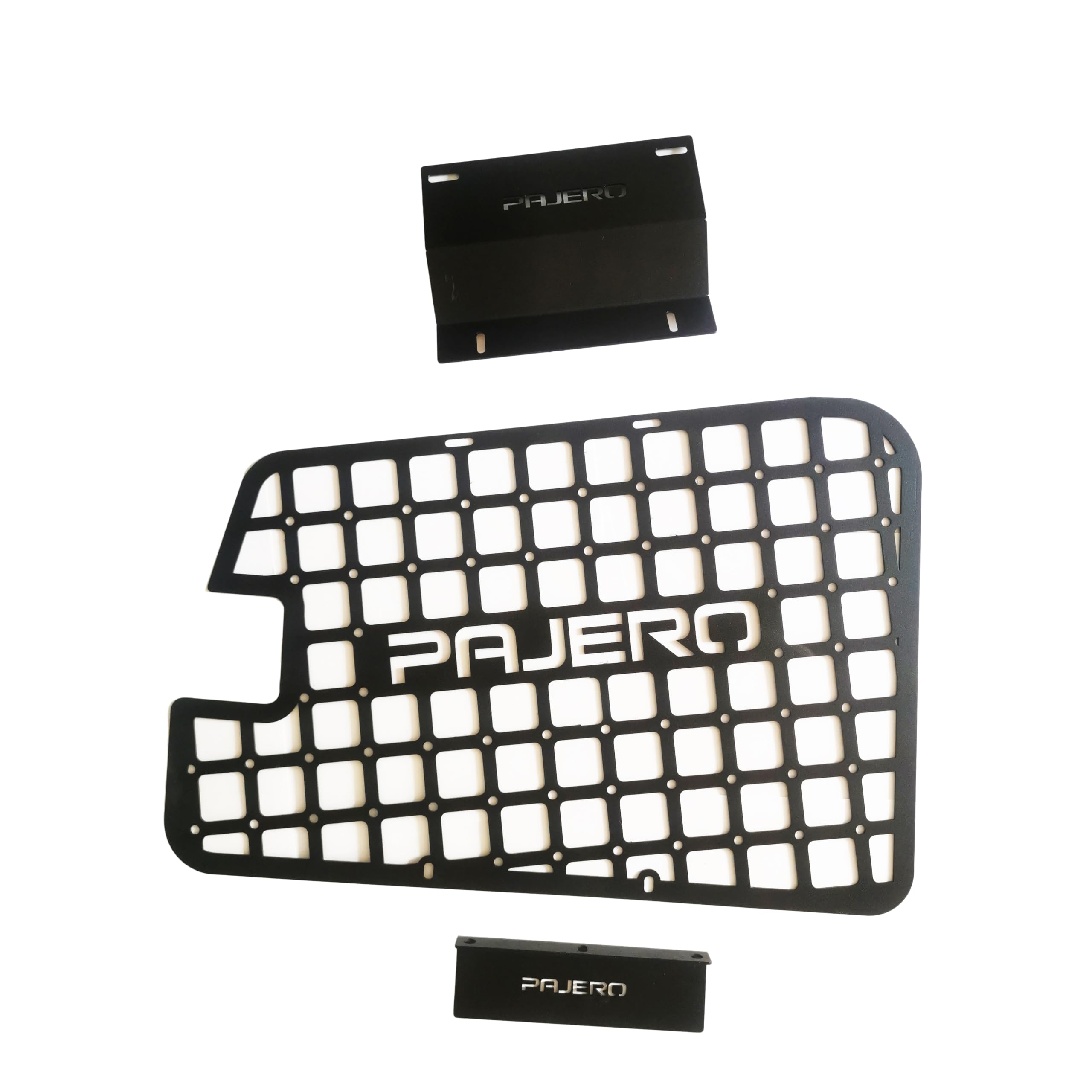 Desert Gears Molle panel for Mitsubishi Pajero V93 V97 V98 2007-2021 Rear Trunk Cargo Shelf Modular Storage Racks Molle Panels (Left)