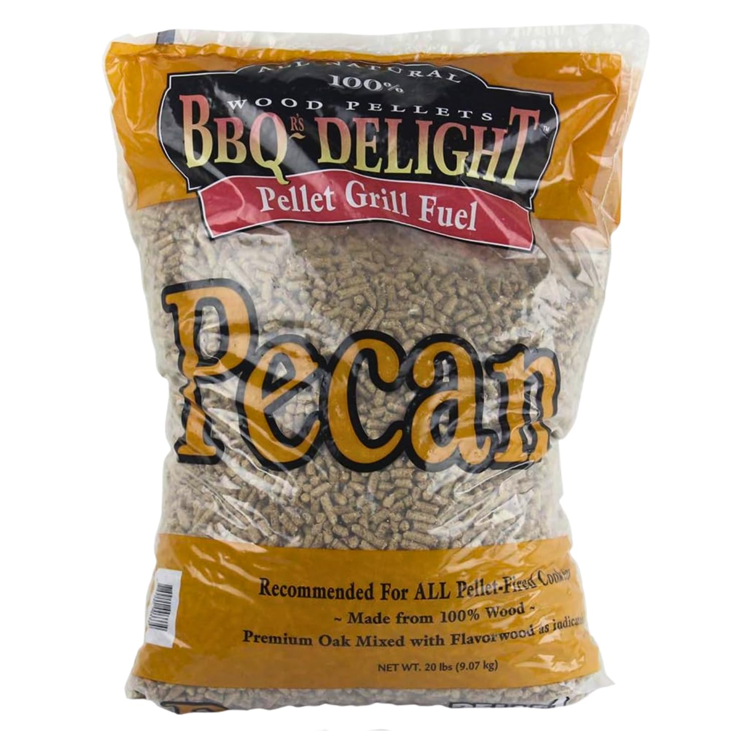 Pecan Flavor BBQR's Delight Smoking BBQ Pellets