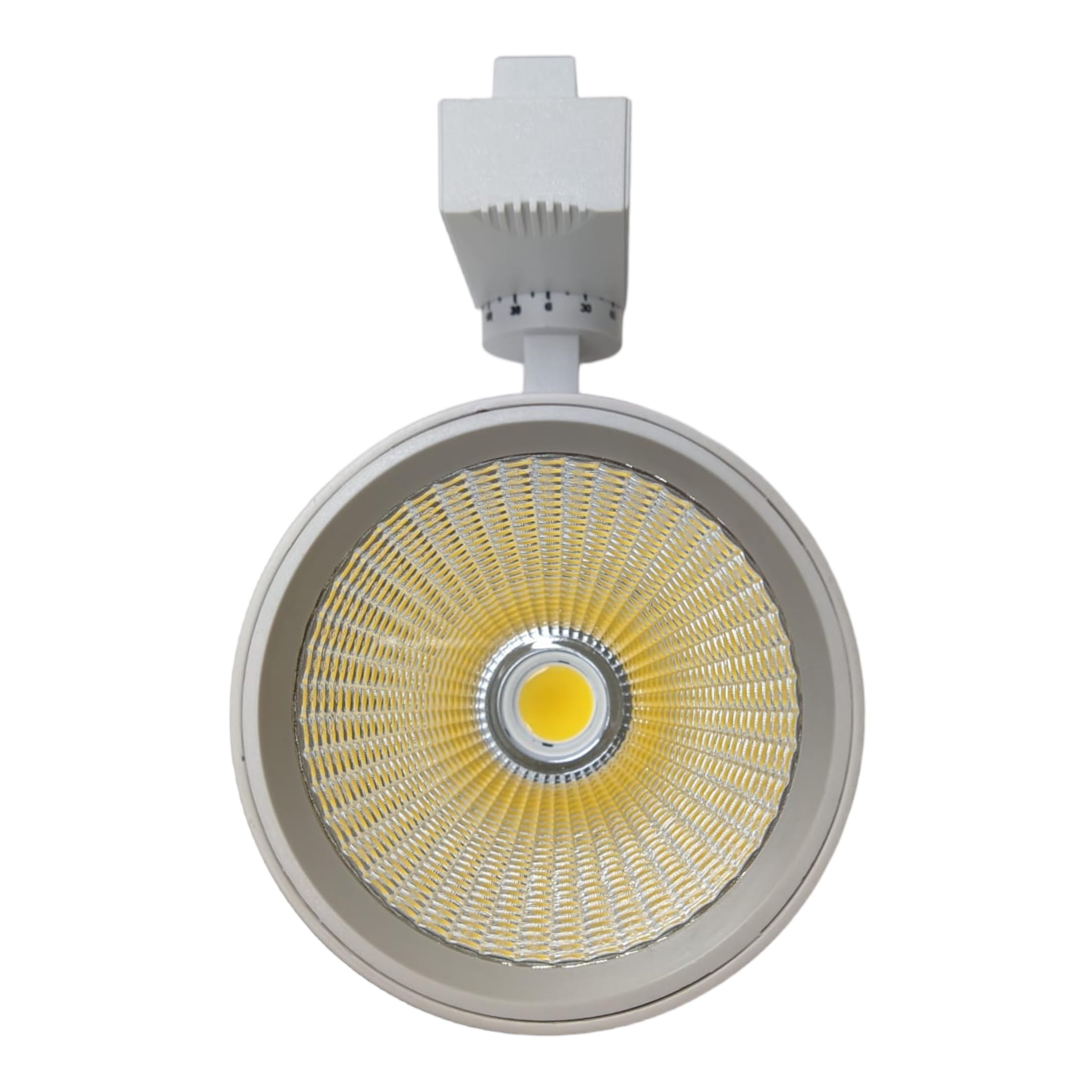 Jandei - Pack x5 Foco Techo Led Carril 30W, Blanco Neutro 4200K, 3000 Lúmenes, 185V-265V AC Monofásico, Aluminio Vestidor, Escaparate, Tienda, Oficina. (Blanco)