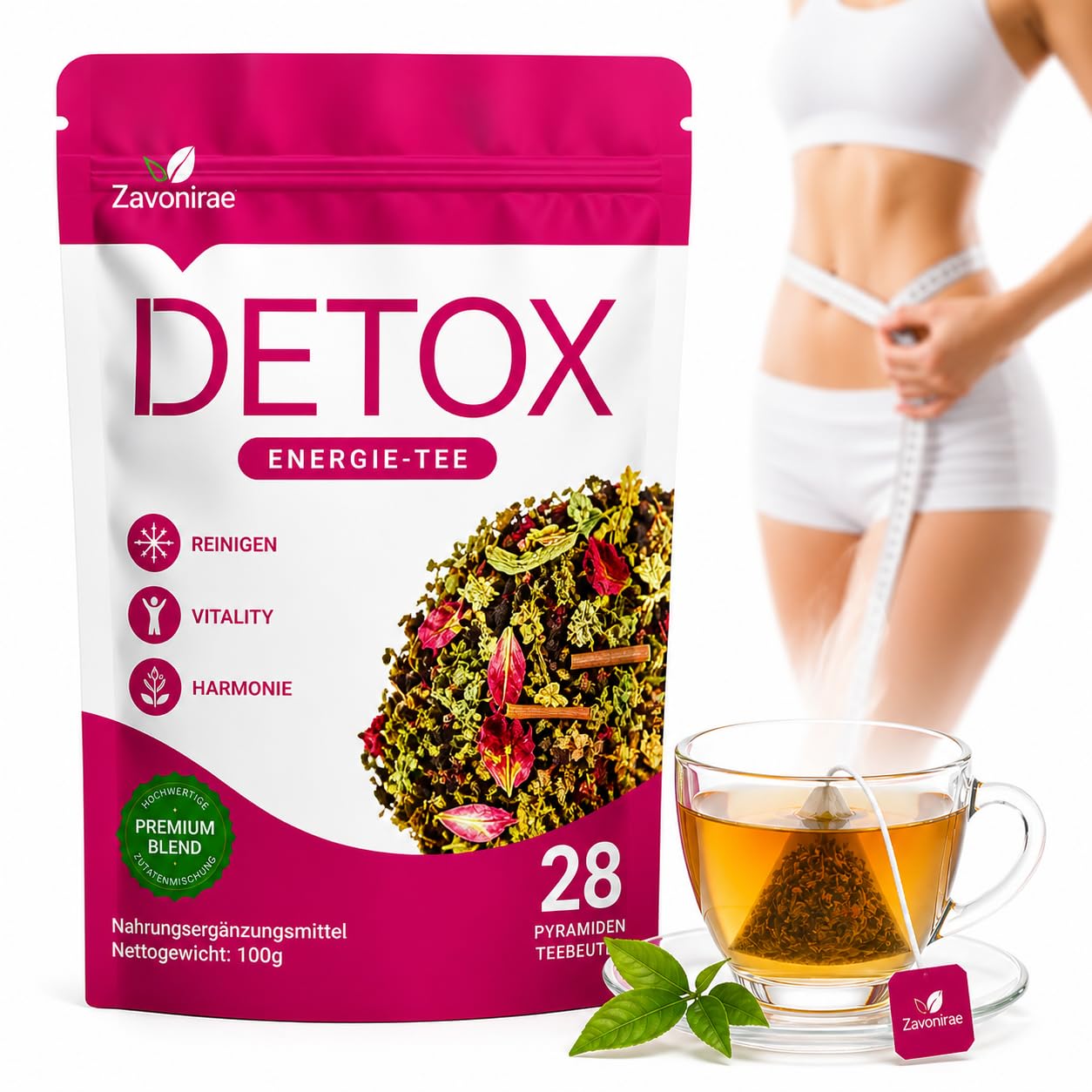 Detox Tee zum Abnehmen, 56 Tage