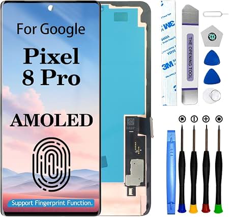 Amazon.com: Original for Google Pixel 8 Pro GC3VE, G1MNW LCD