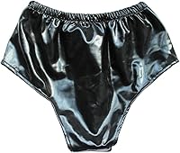 Vista 2 de iiniim Tangas de cuero para hombre Ropa interior consolador de goma de silicona