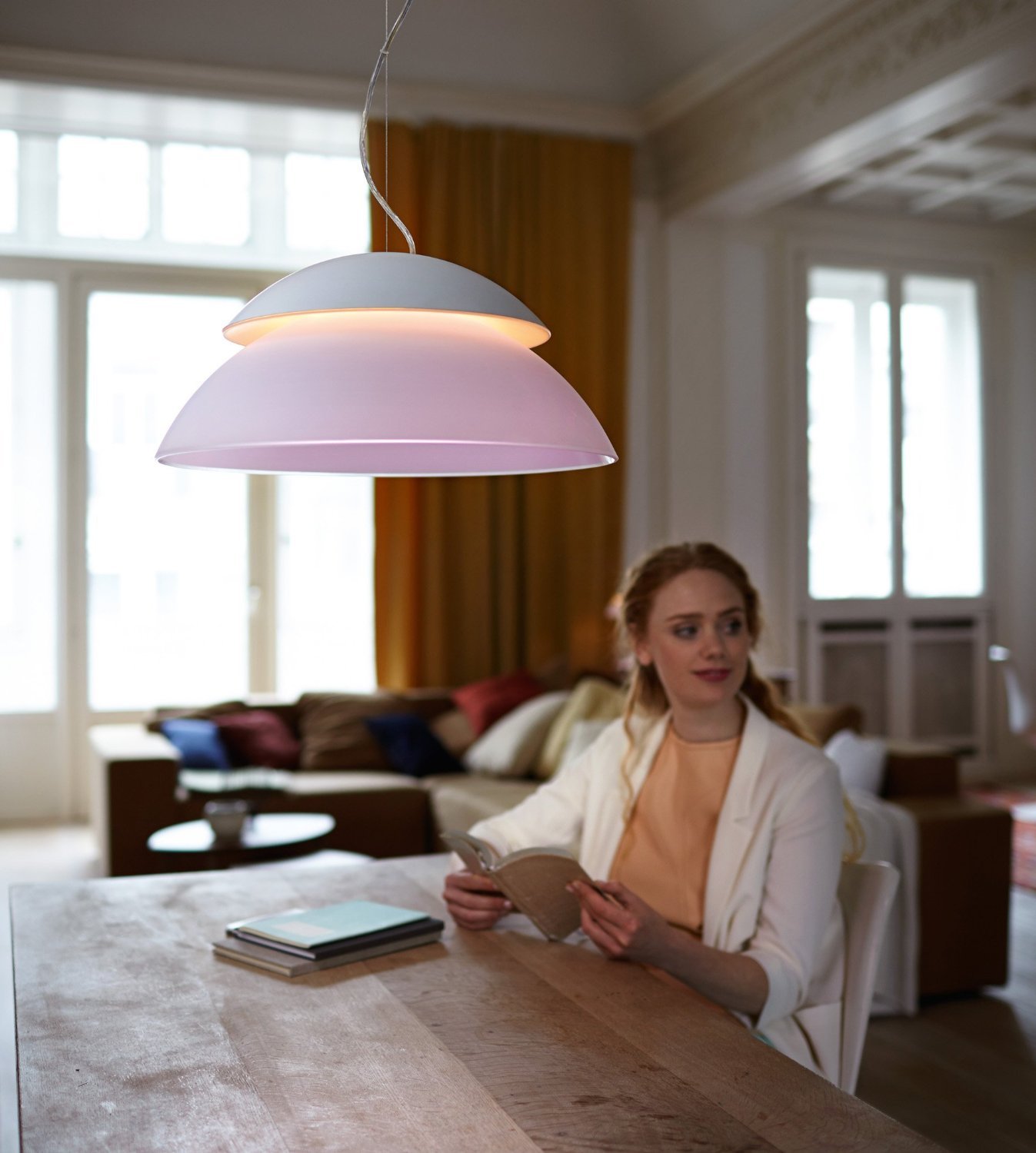Philips 7120031PH Beyond Hue Suspension LED Connectée Pilotable via Smartphone