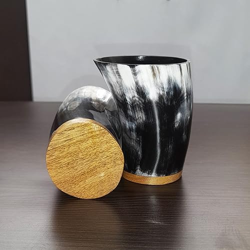 Miniatura 9 de Vasos de chupito Viking Drinking Horn  Jarro de cerveza Auténtico cuerno de buey hecho a mano para hidromiel y vino, regalo de primera calidad para
