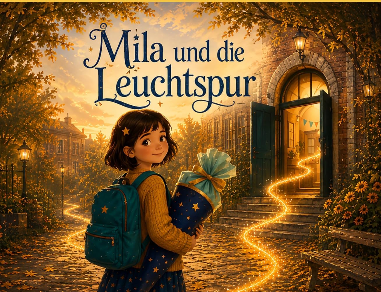Mila und die Leuchtspur: Eine Mutmachgeschichte zur Einschulung und für alle wackeligen Anfänge