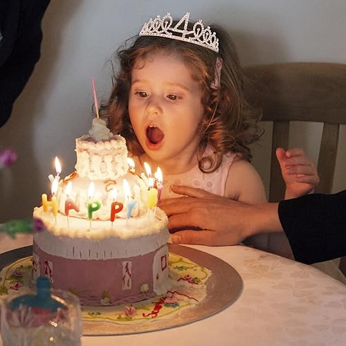 Miniatura 44 de CIEHER Juego de corona de cumpleaños 50 + banda de 50 y fabulosa banda + pin de perlas, tiara, regalos de 50, decoraciones para mujeres amigas