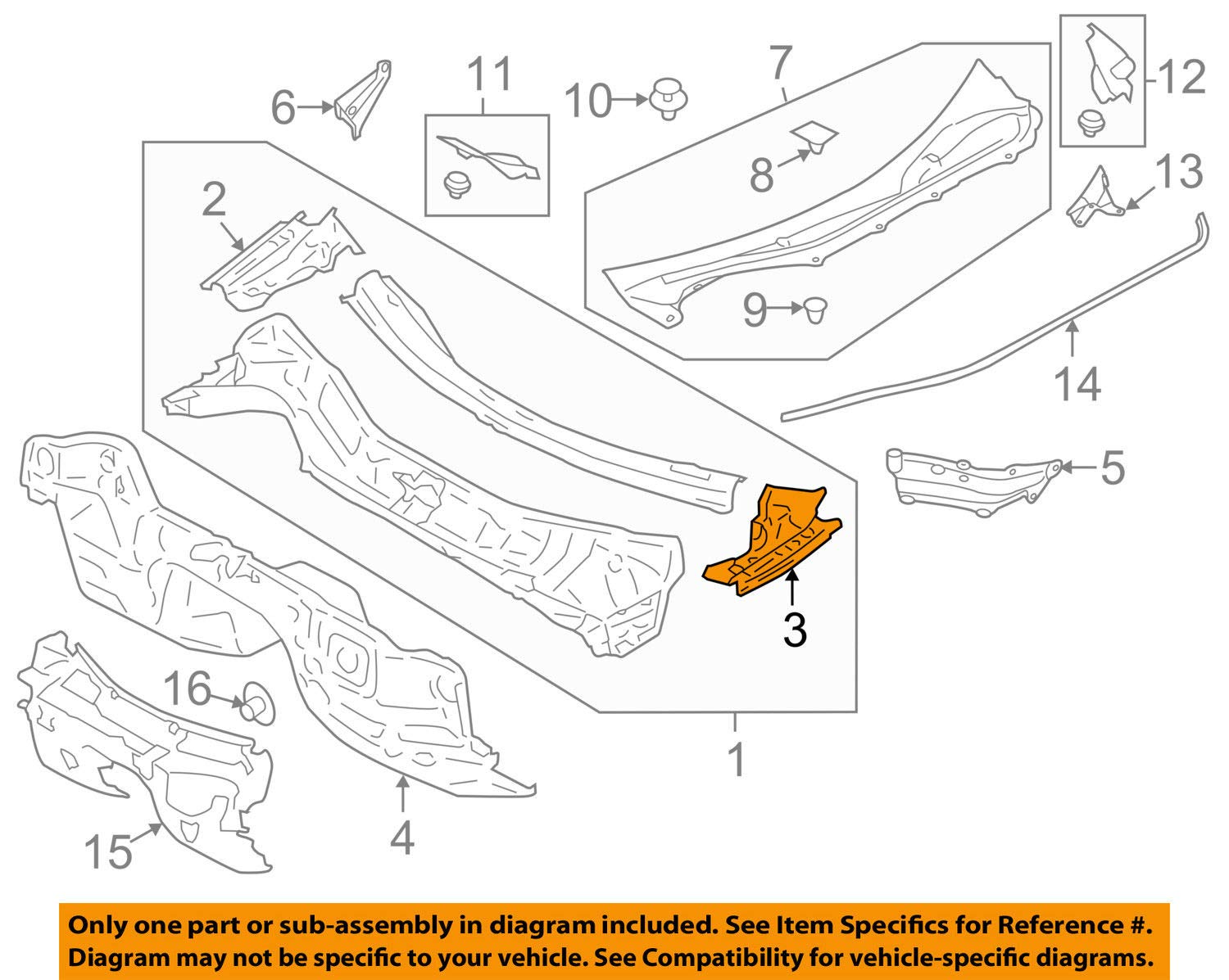 Amazon | TOYOTA (トヨタ) 純正部品 カウルトップサイド パネルSUB 