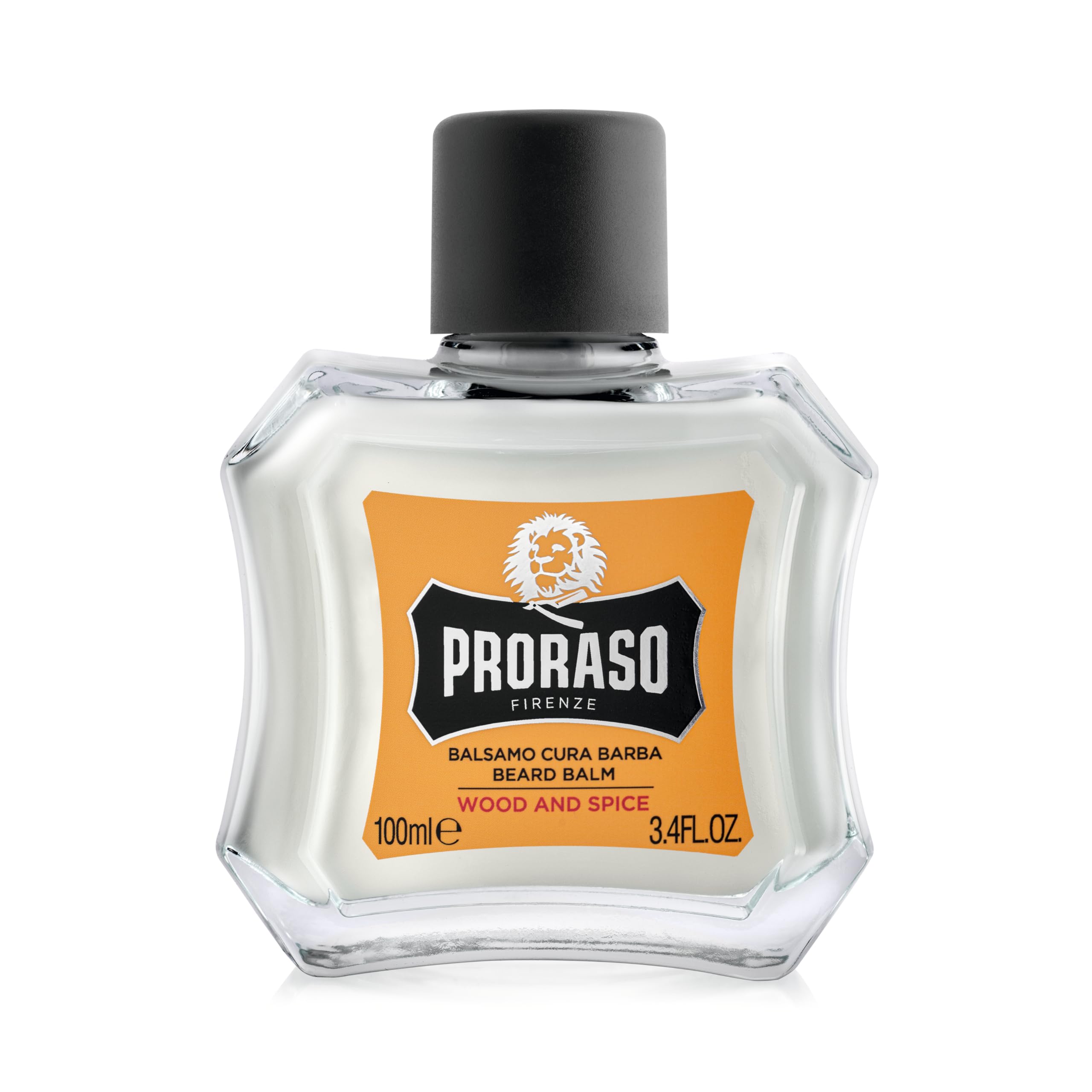 Proraso Set Barba Uomo Wood and Spice, Set ideale come regalo uomo contenente Shampoo da 200 ml, Olio 30 ml e Balsamo per la barba da 100 ml, Made in Italy