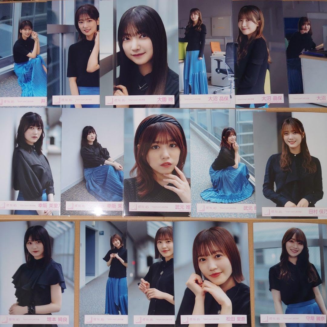 Amazon.co.jp: 櫻坂46 Start over! MV衣装 二期生メンバー生写真 16枚