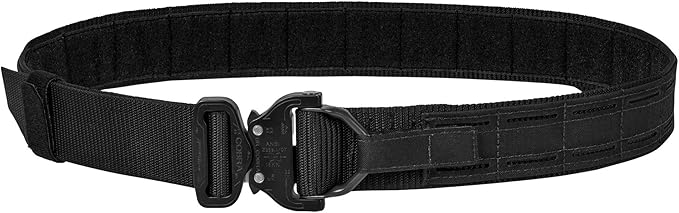 Helikon-Tex Cobra Modular Rescue Belt - Cinturón Militar Negro 45 mm