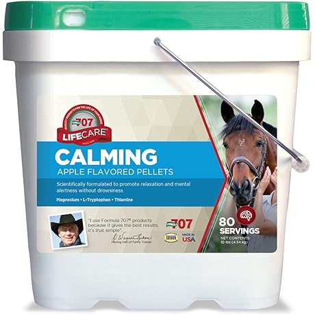Formula 707 Calming Horse Pellets: Anxiety Relief and Enhanced Focus