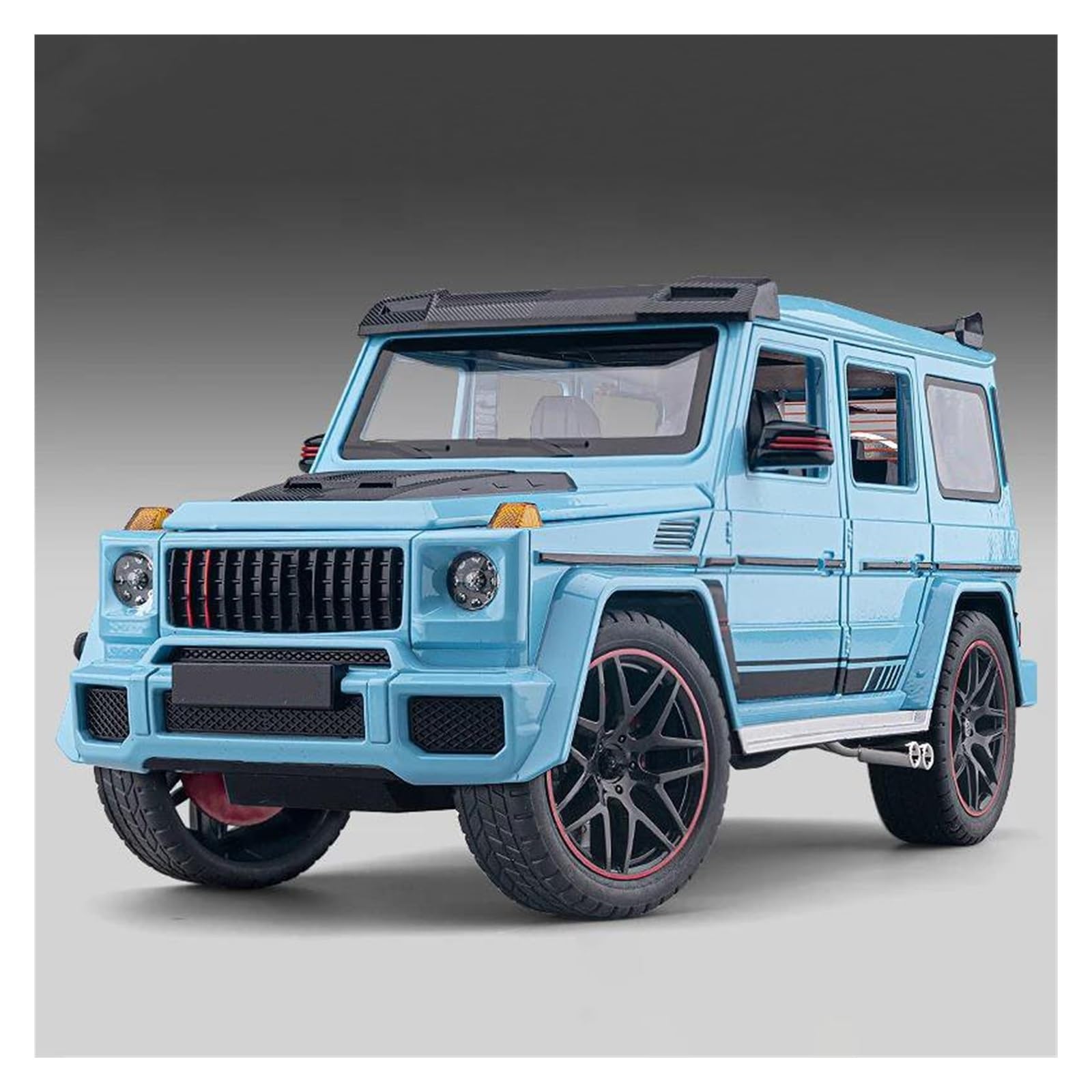 UIFCOG Die Cast Collectible Car Model 1:18 For BRABUS G800 Car Collectible Alloy Diecast Models(Blue)