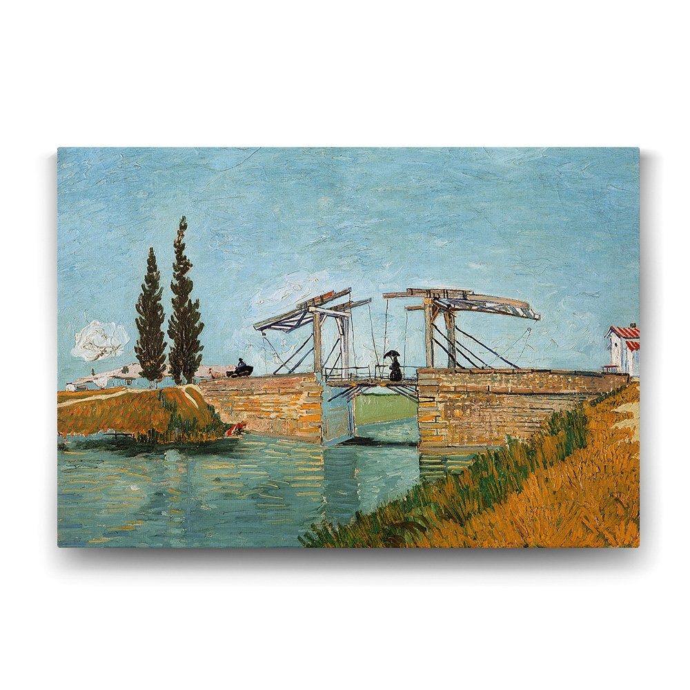 Vincent Van Gogh - Arles Köprüsü Tablosu - 125x80cm