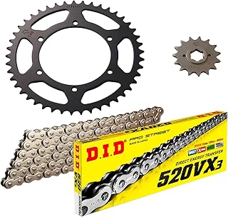 D.I.D(大同工業) F/Rスプロケット 3点交換キット DY-06S YAMAHA XJR400 93-08