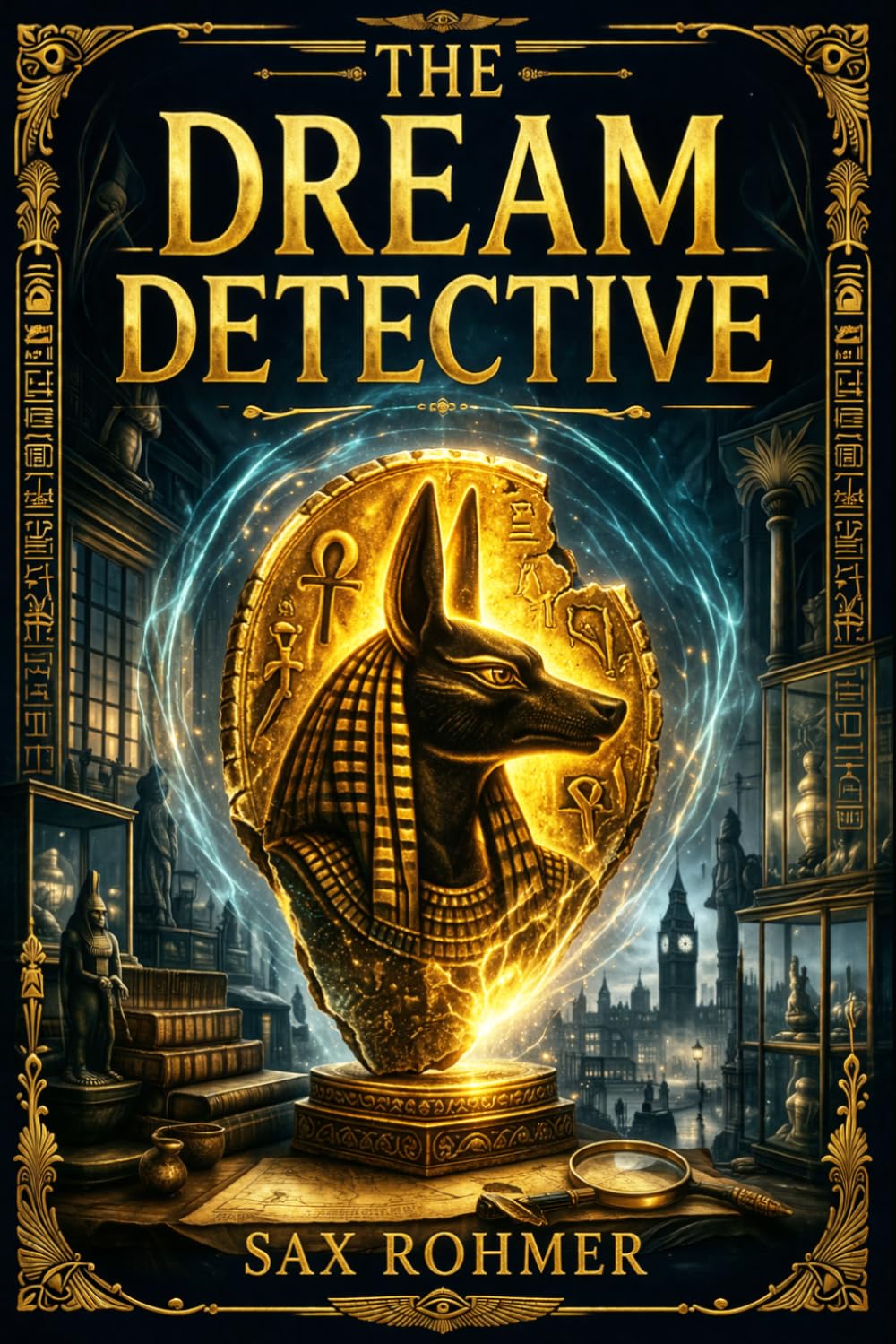 The Dream Detective: Ten strange investigations of murder, stolen artifacts, haunted rooms, and whispered conspiracies, blending vintage crime fiction with psychic method and gothic atmosphere