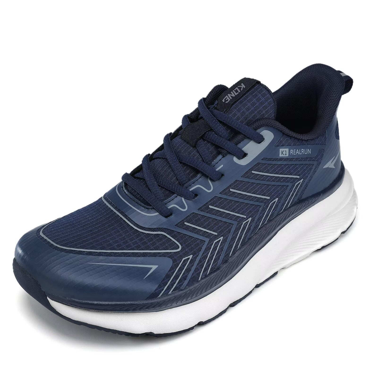 Mens Wide Walking Shoes Soft Sole Non Slip Running Comfortable Tennis Breathable Athletic Gym Workout Sport Sneakers