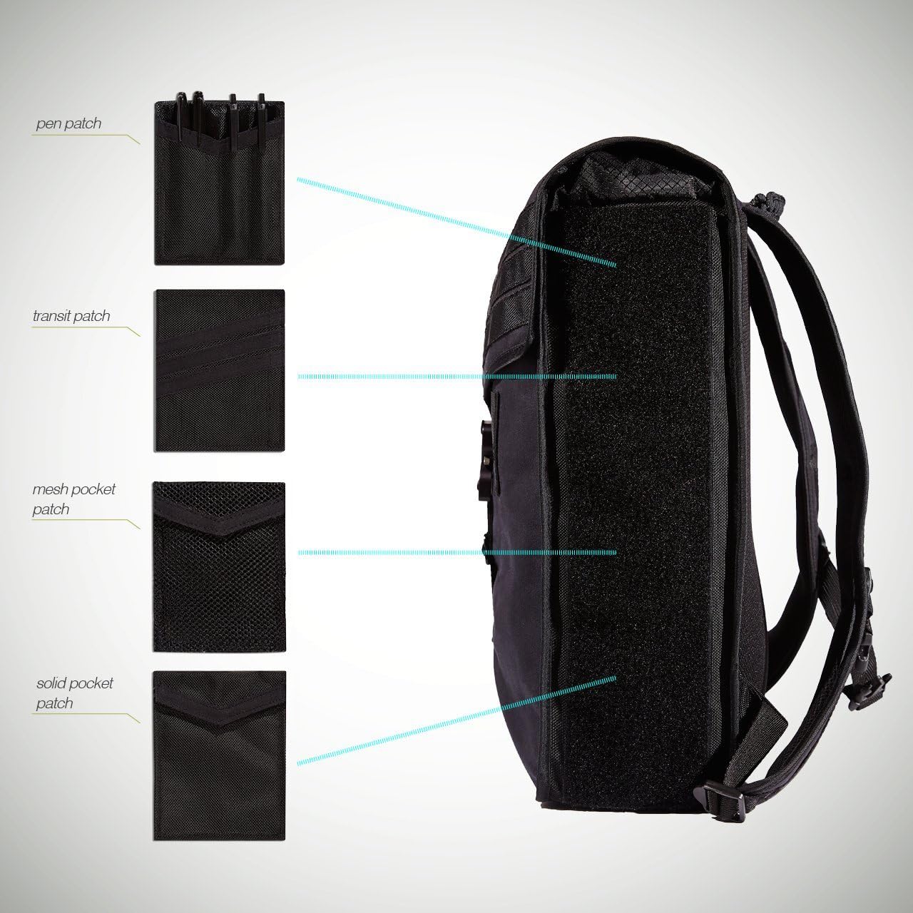 Fidelis ALCON Backpack, Black