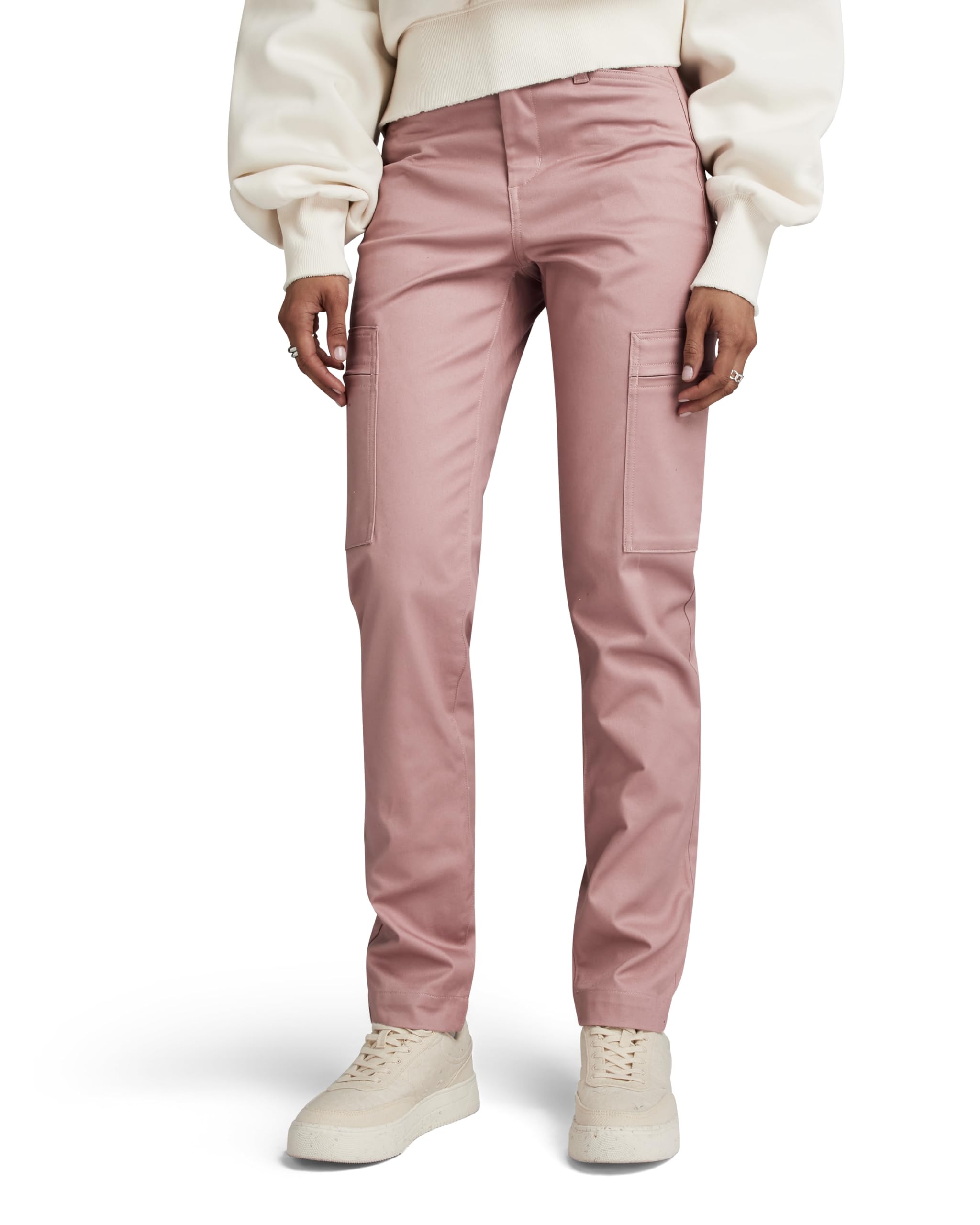 G-Star Women's Purple (Lt Berry Mist D23572-C072-8147) Slim Cargo Pants, 30W / 32L