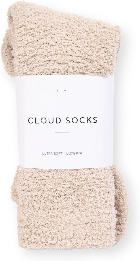 Unboxme Gifts Warm &amp; Cozy Ultra-Luxe Cloud Sock for Women &amp; Men - Super Soft Luxurious Fabric Sleep Socks