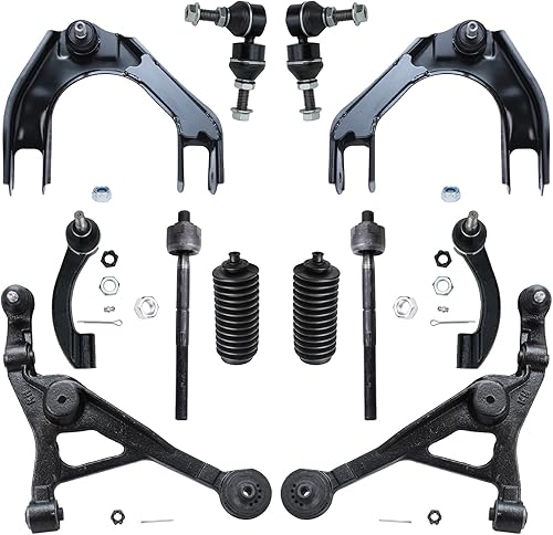 Miniatura 37 de Detroit Axle - Kit de suspensión delantera FWD de 12 piezas para Toyota Matrix Pontiac Vibe 2003 2004 2005 2006 2007 2008, 2 brazos de control