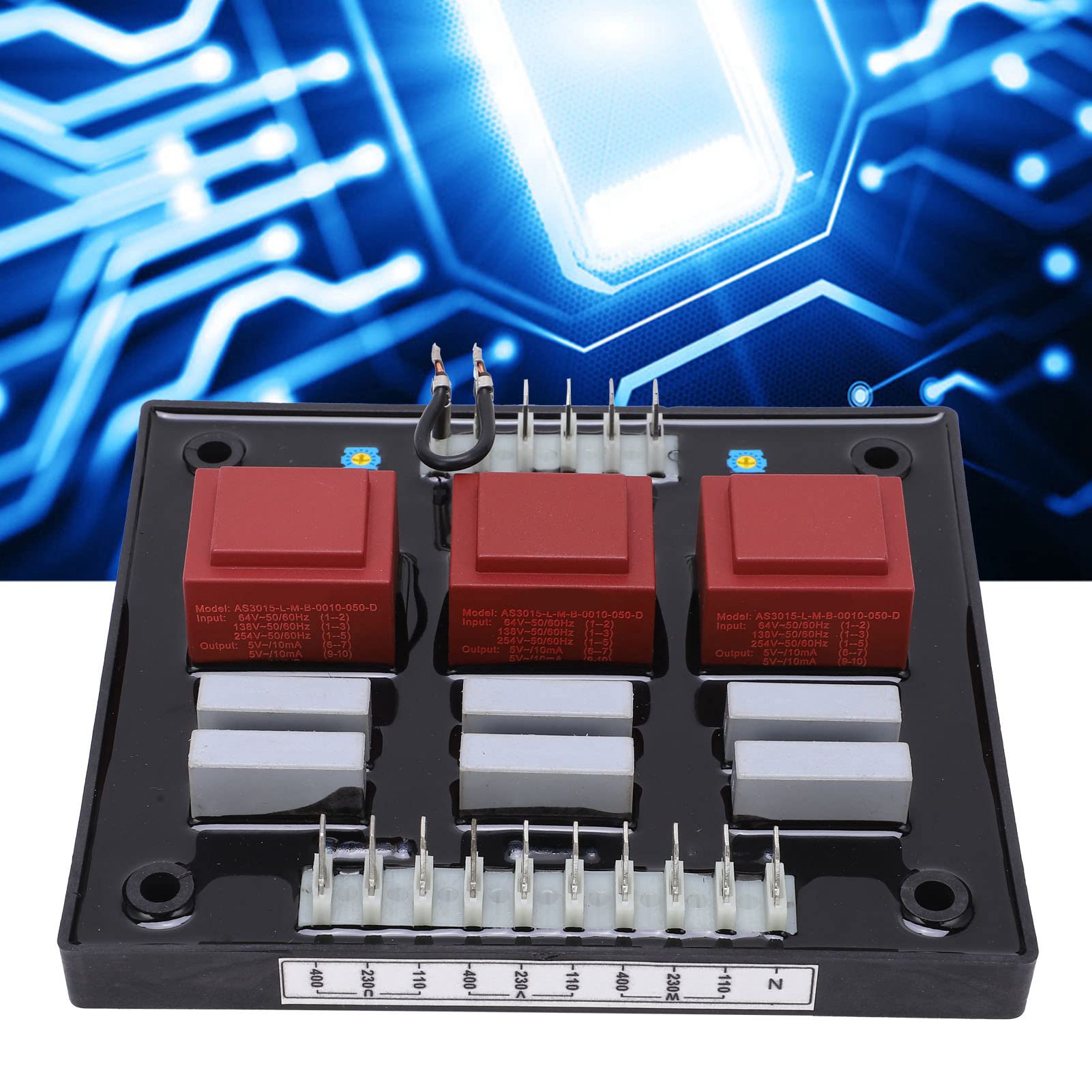 Dispositivo Estabilizador de Regulador de Voltaje Automático para Generador con Material Duradero y Alta Eficiencia, Tamaño Compacto, 1 Unidad