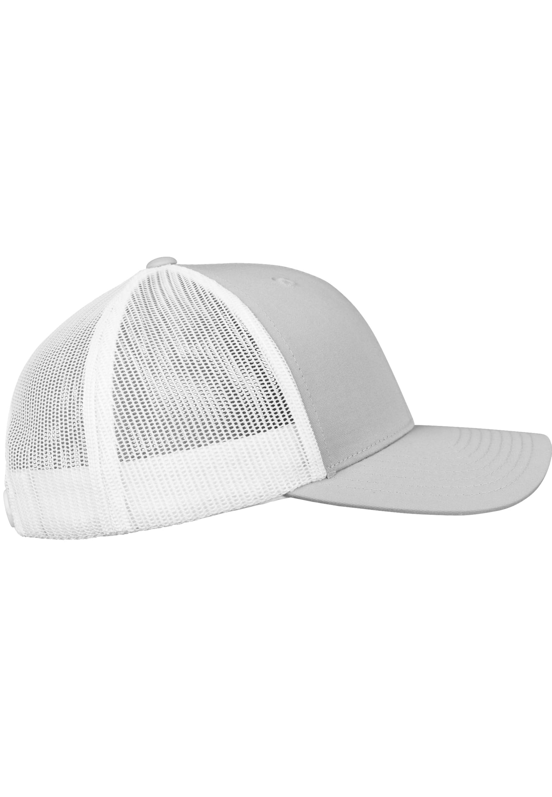 Flexfit Czapka baseballowa, uniseks, nieprzejrzysta, srebrny/biały, Rozmiar uniwersalny