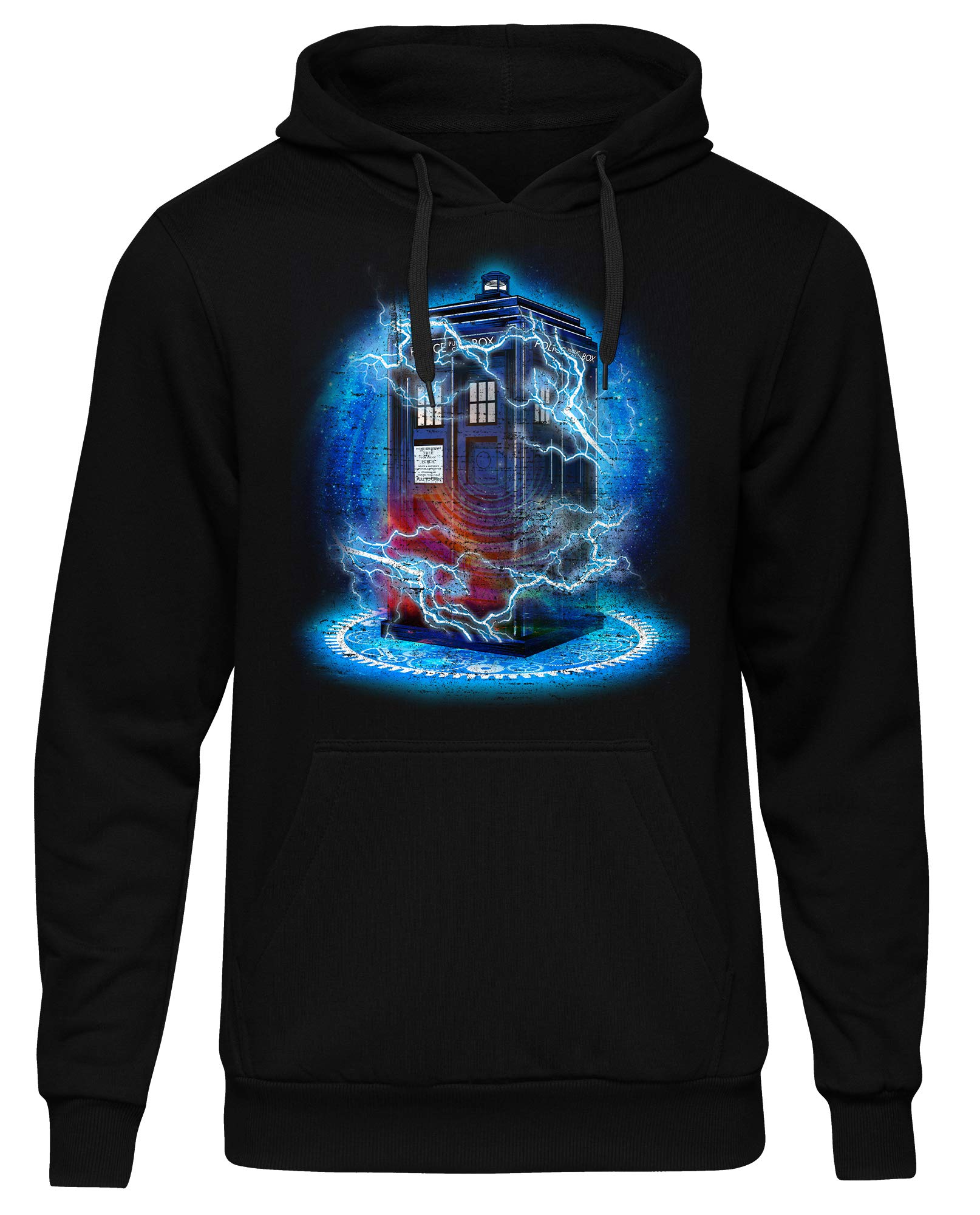 Police Box Männer Herren Kapuzenpullover | Doctor Dalek Tardis Who Logo
