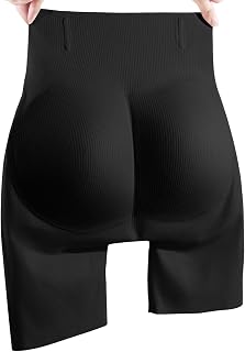 MOVWIN Padded Underwear for Women Built-in 7mm 16mm Fake Butt Pads for Bigger Butt Lifting Panties Tummy Control Shapewear