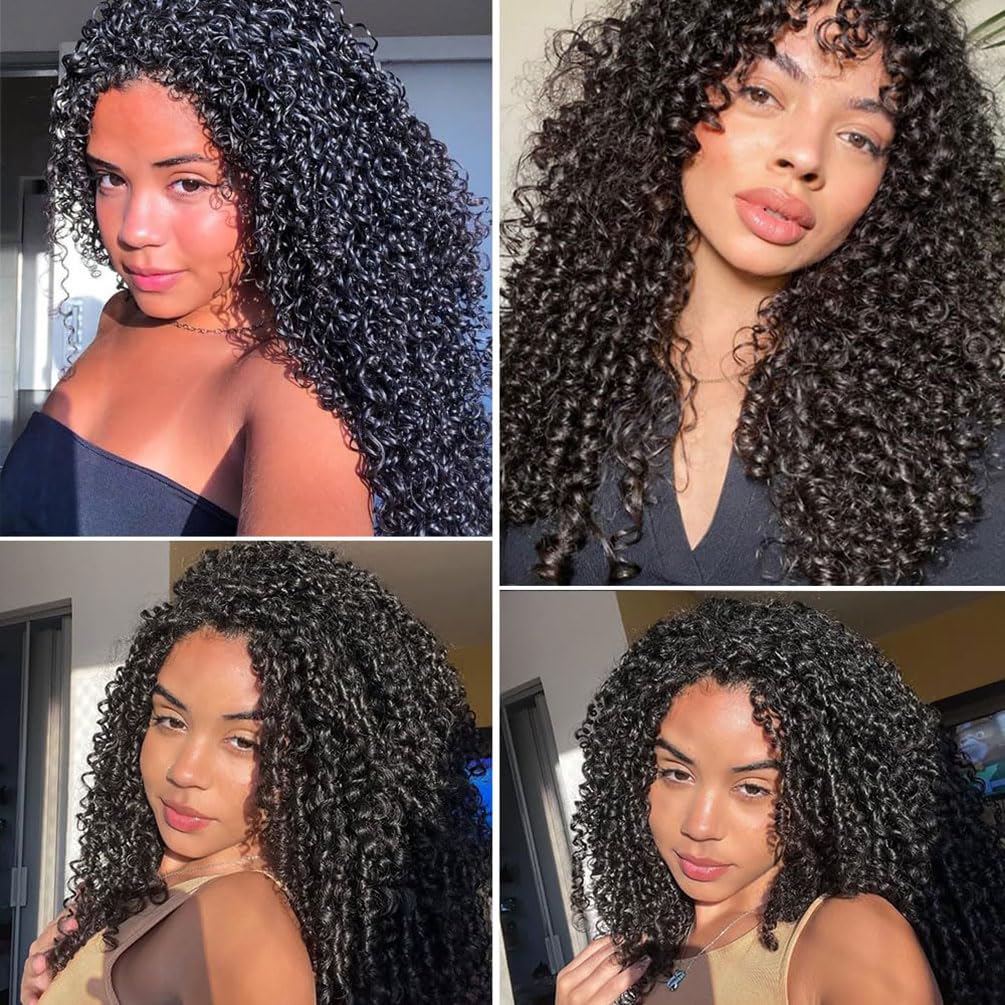 VIPbeauty Burmese Curly Closure Human Hair 5x5 HD Lace Closure 100% Unprocessed 16A Raw Virgin Hair 3C4A Burmese Curly Human Hair with Curls Pre Plucked With Baby Hair Natural Black Color 18inch