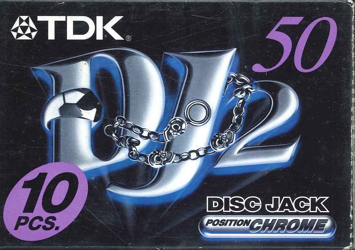 TDK DJ2-50EA Position Chrome - Caja de 10 Ud.