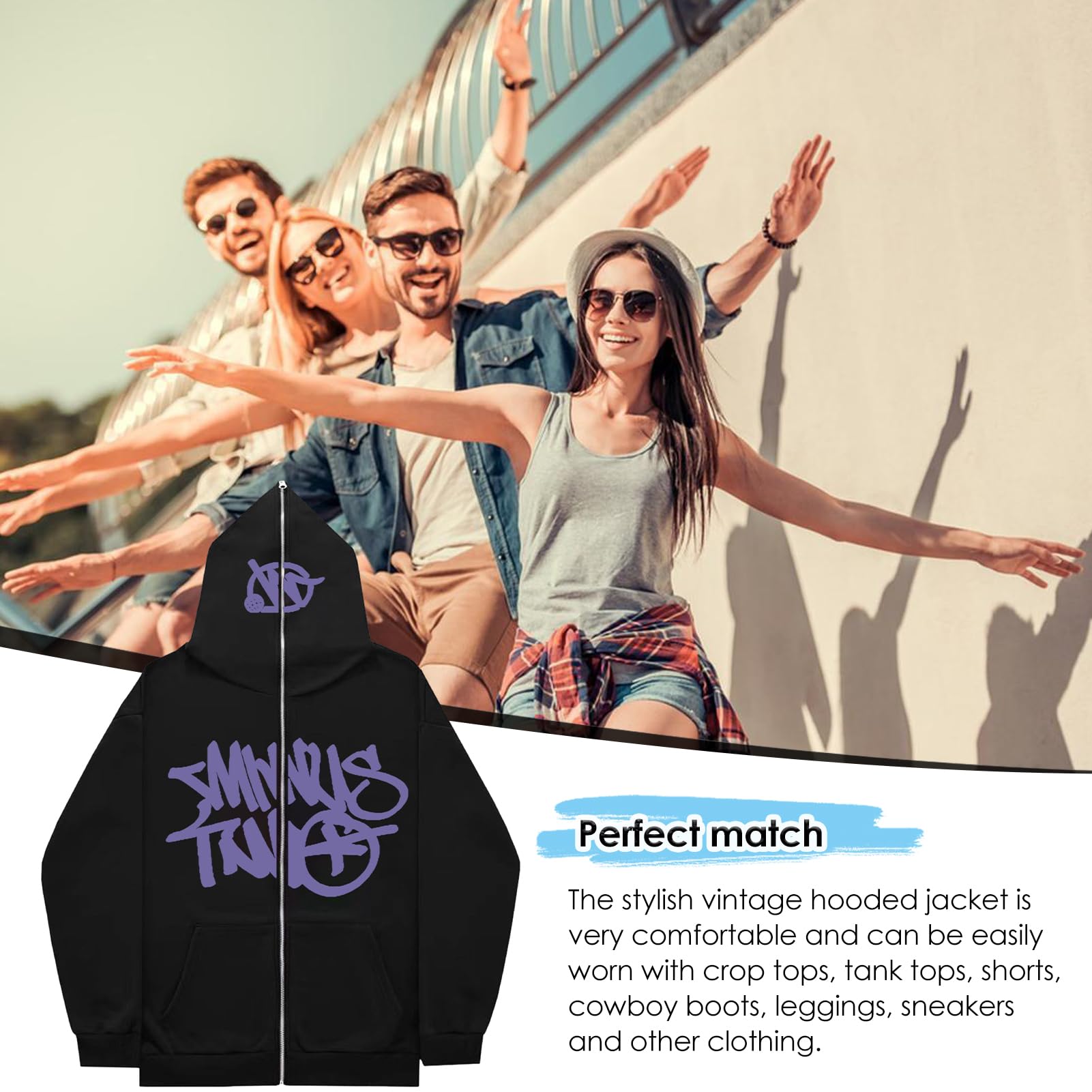 Gefomuofe NOFS Streetwear Survêtements Pour Hommes Lettres Sans Pression Sweats à Capuche Et Pantalons De Jogging Y2K Hommes Pantalon Hip Hop Streetwear Tracksuit Pullover Hauts Décontractés Et