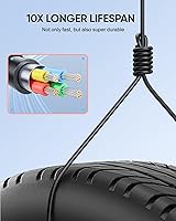 Vista 6 de (9.8FT) Switch 2 Charging Cable - for Nintendo Switch 2 AC Power Adapter, 60W Switch 2 Charger Power Cord Extra Long , Support 4K TV Dock Mode