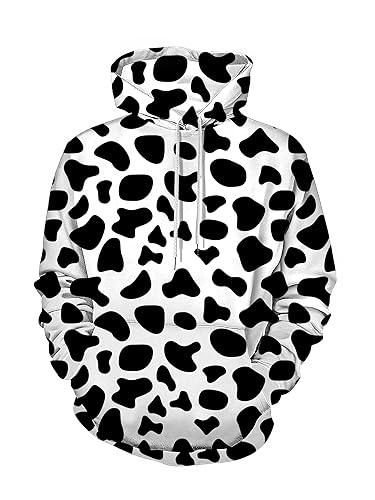 Unisex Graphic Hoodies for Men Women Funny 3D Novelty Pullover