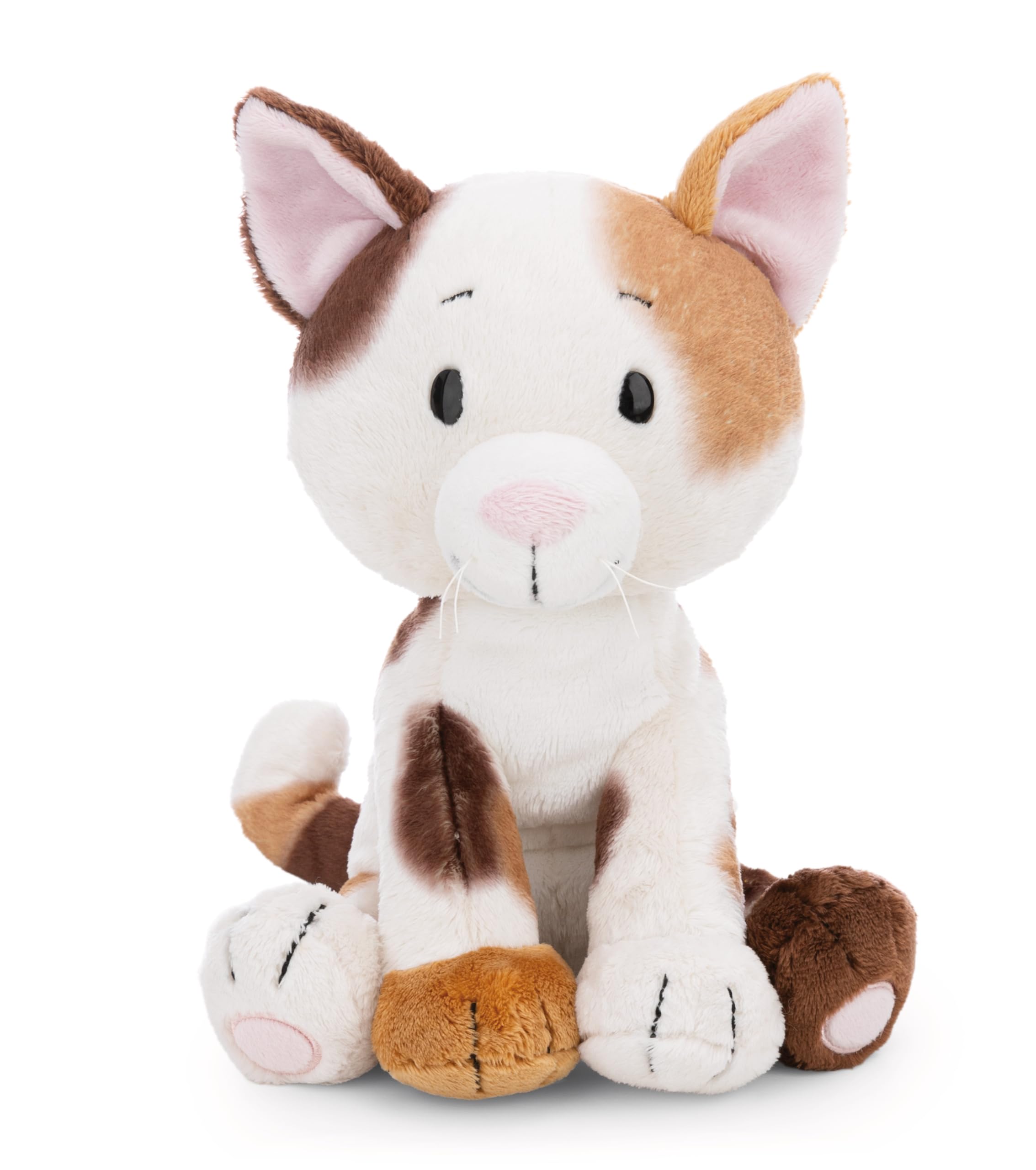 NICI cuddly toy Lucky Cat 25 cm, Brown, Soft Plush Toy, Cute Stuffed Toy for Cuddling & Playing With - Image 4