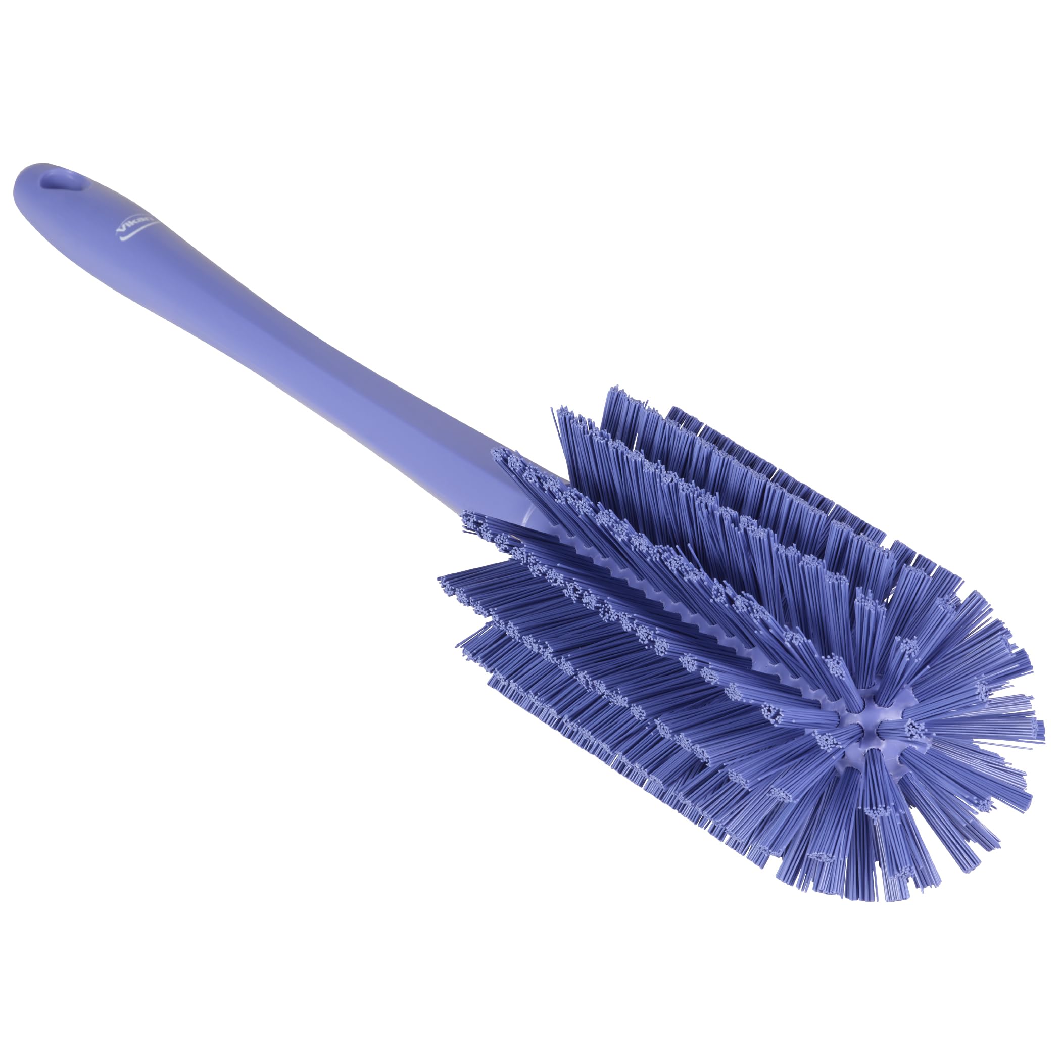Vikan 5382808 Pipe Brush with Handle, one Piece, 3.1", Medium, Purple
