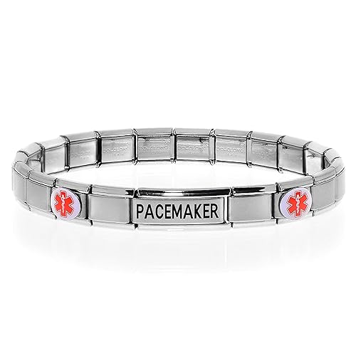 Medical Alert ID Bracelet for patients on Blood Thinners, with