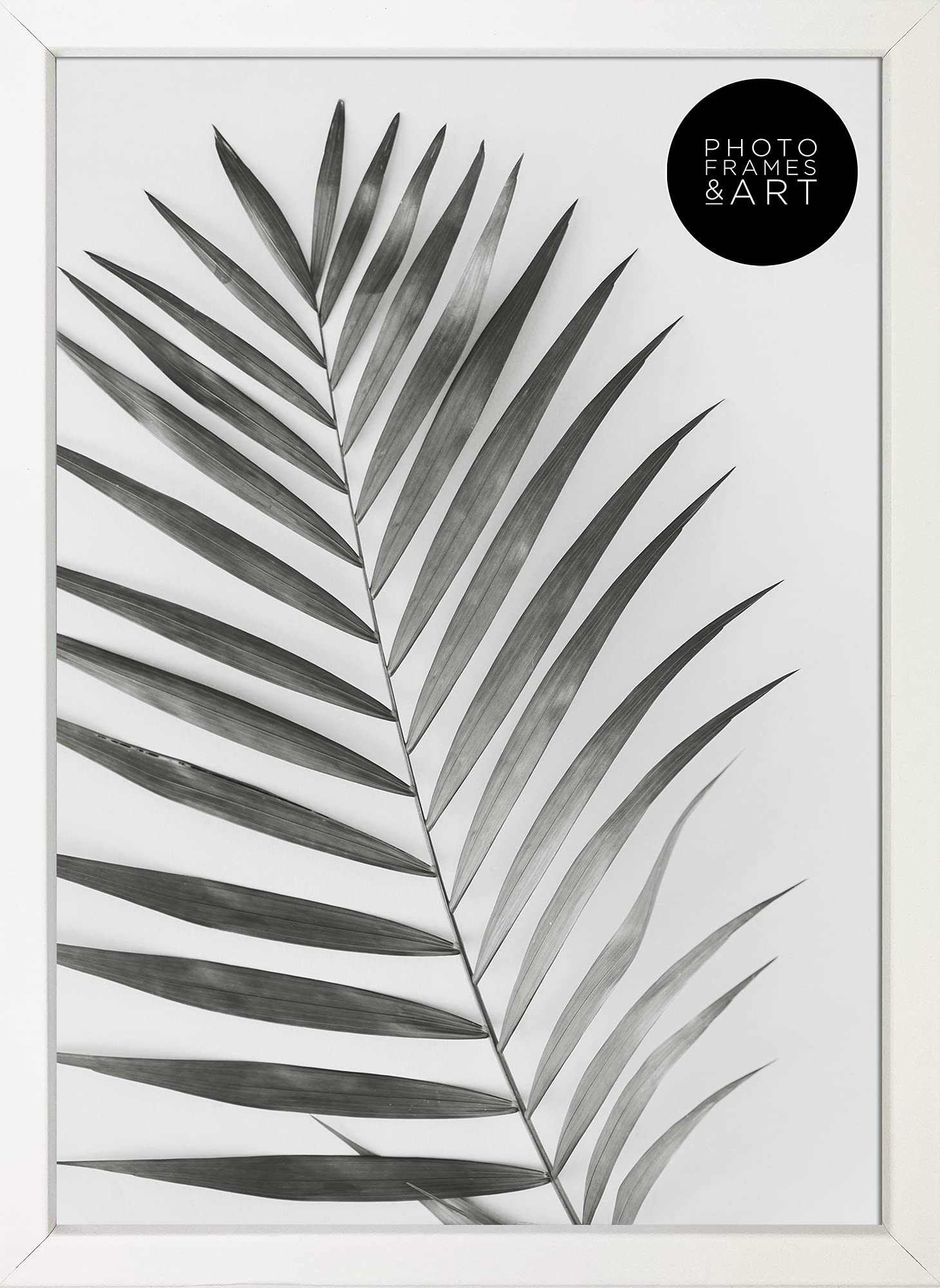 Pf+A White A4 Wooden Frame - Real Glass - Winchester Premium Wood Picture Frame - A4 Photo Frame
