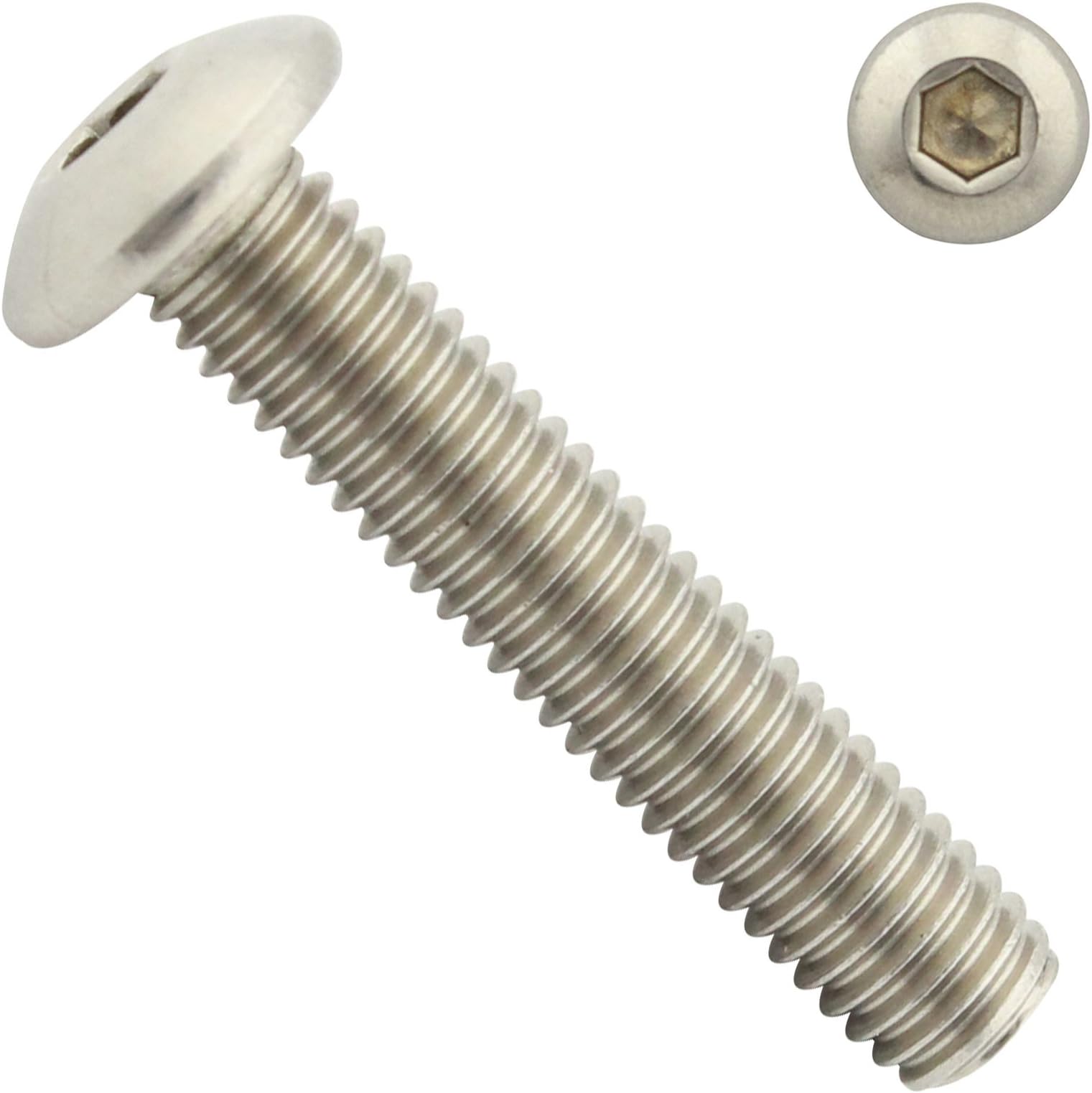 Linsenkopfschraube mit Flansch und Innensechsrund/Torx (ISR,TX) nach